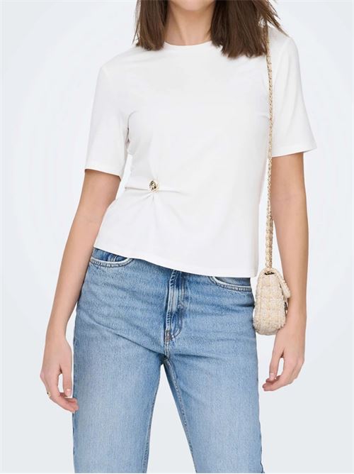  ONLY | 15368591/Cloud Dancer Gold emblem